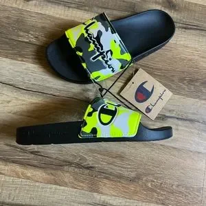 Champion Shoes Champion Ipo Camo Youth Kids Slip On Sandals